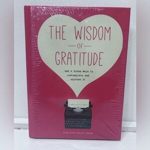 The Wisdom of Gratitude Book by Atria Senior Living‎ Hardcover Brand New Sealed